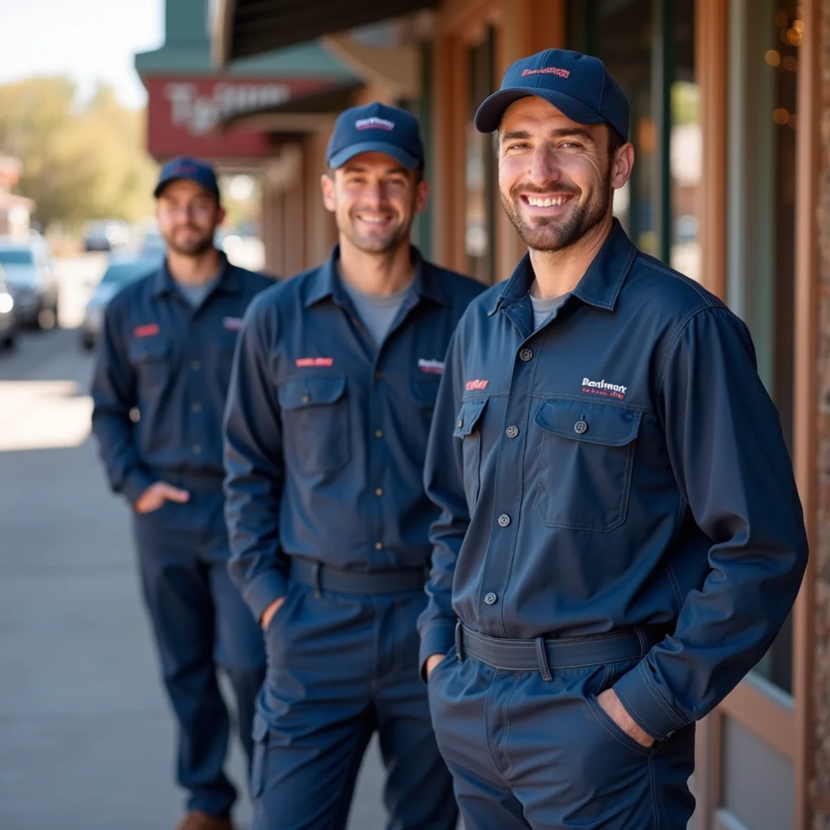 Littleton Plumbing Pros technicians outside a Littleton, CO home