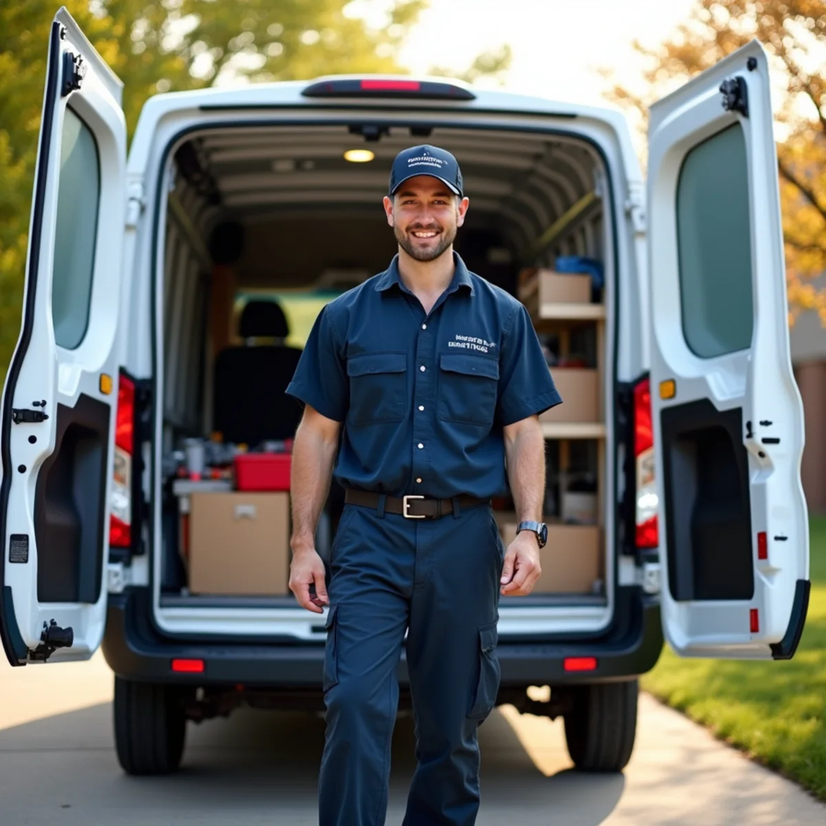 Littleton Plumbing Pros plumber with tools and service van