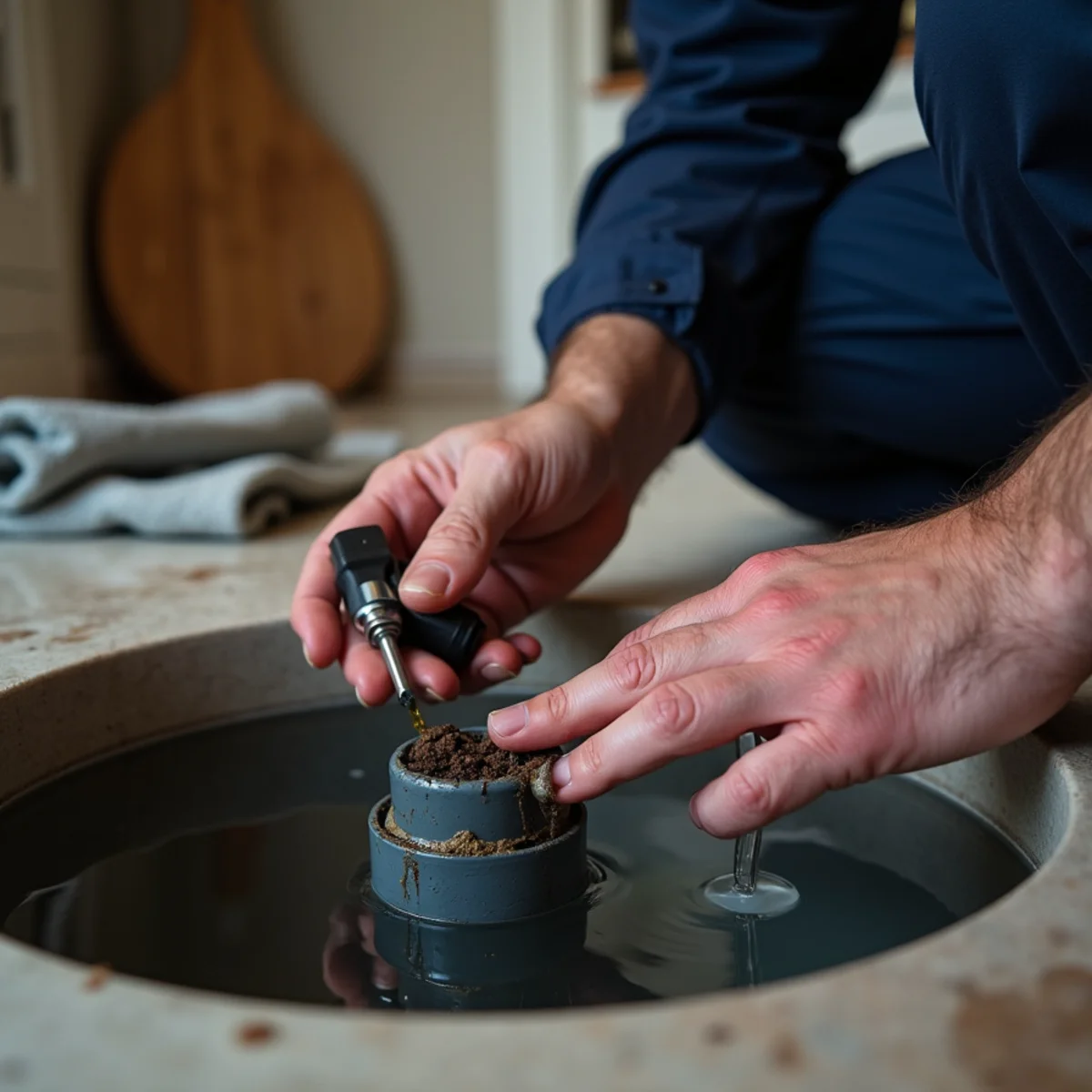 Sump Pumps being performed by a plumber in a Littleton, CO home